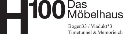 Logo H100 il negozio di mobili per i classici del design e il nuovo design.