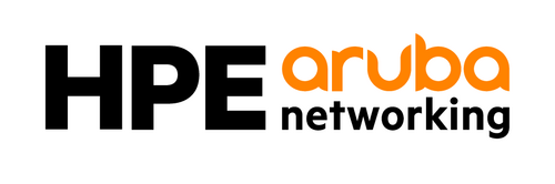 Logo HPE Aruba Networking - Hewlett Packard Enterprise